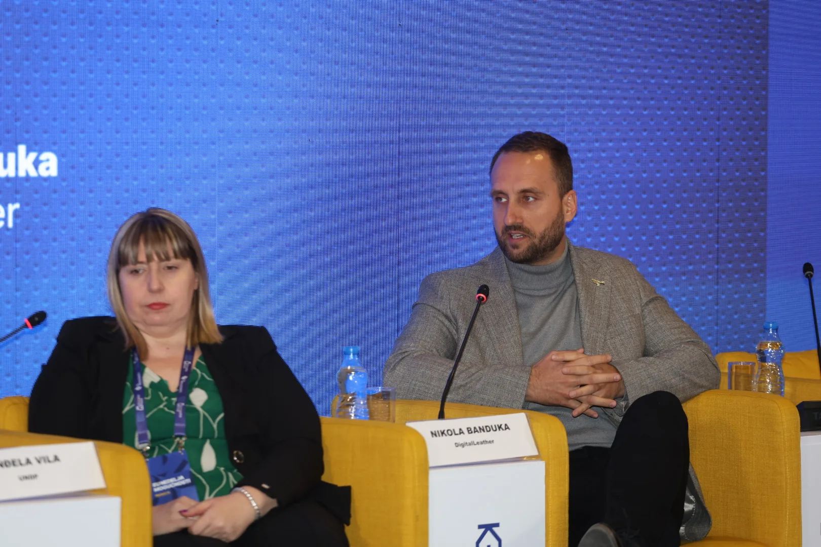DigitaLLeather representatives during the EU Opportunities Week panel