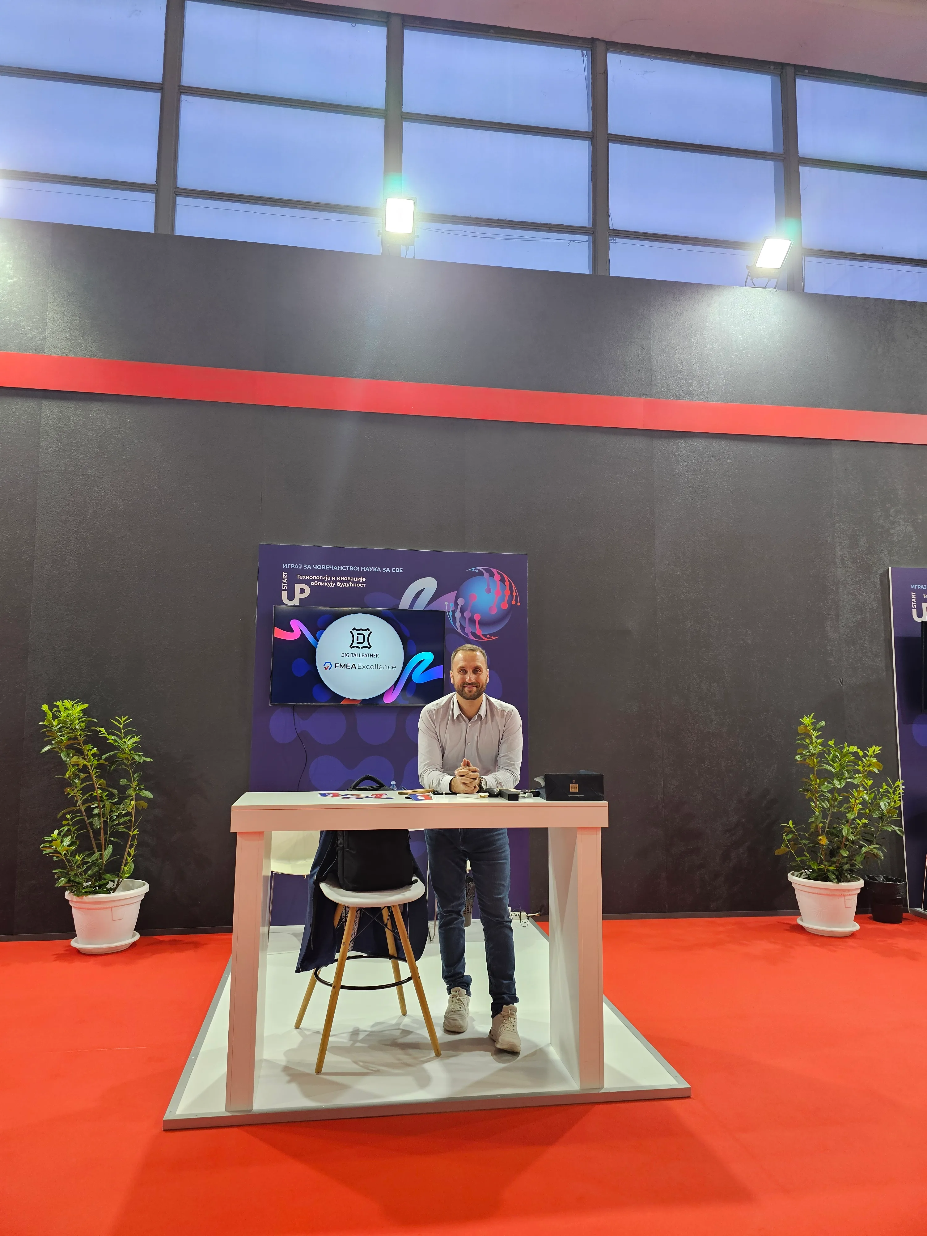 FMEA Excellence booth at the 68th International Fair of Technics and Technical Achievements